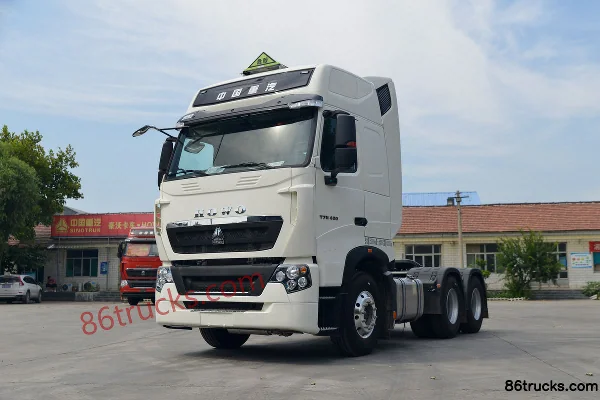 Sinotruk HOWO T7H Heavy Truck 430 hp 6X4(10 wheels) Dangerous Goods Tractor Truck Exterior (3) | 86Trucks