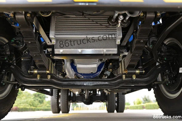 Kama Kaijie HM6 125 hp 4X2(6 wheels) 5m Dump Truck Chassis (1) | 86Trucks