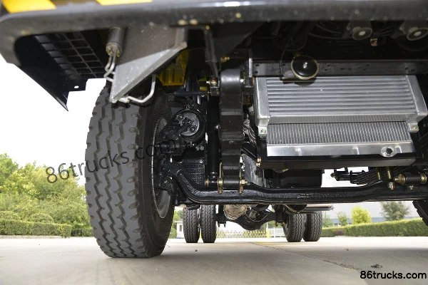 Kama Kaijie M3 160 hp 4X2(6 wheels) crane truck chassis (China VI) (2) | 86Trucks