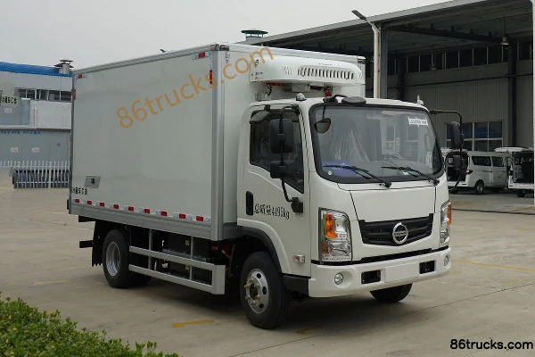 King Long K15 4.5T 4m Single Row Electric Refrigerated Truck 89.12kWh 4X2(6 wheels) Exterior