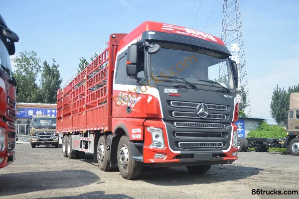 SANY Group Yinsong Edition 430 hp 8X4(12 wheels) 9.5m Stake Cargo Truck Exterior