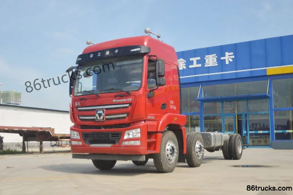 XCMG Hanfeng G5 240 hp 6X2(8 wheels) 9.6m Van Cargo Truck Exterior (3) | 86Trucks