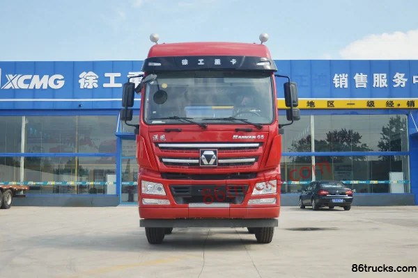 XCMG Hanfeng G5 240 hp 6X2(8 wheels) 9.6m Van Cargo Truck Exterior (2) | 86Trucks