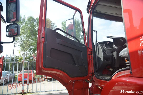 XCMG Hanfeng G5 240 hp 6X2(8 wheels) 9.6m Van Cargo Truck Cab (1) | 86Trucks