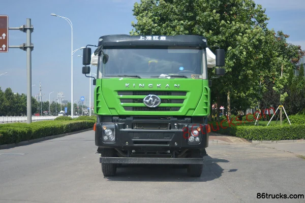 SAIC Hongyan New King Kong M500 390 ch 8X4(12 roues) 6.8 m Camion benne Extérieur (2) | 86Trucks