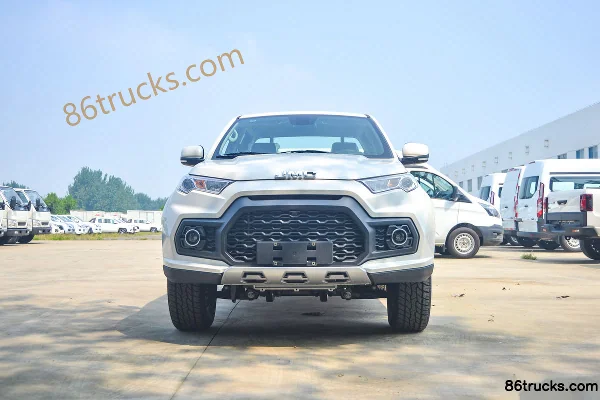 JMC Yuhu 7 2020 model Shuxiang Edition 2.0T diesel 142hp automatic 2WD short-wheelbase double-row pickup Cab (2) | 86Trucks