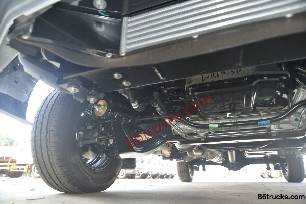 JMC Teshun 116 ch 2,8 L camion fourgon fermé Châssis (2) | 86Trucks