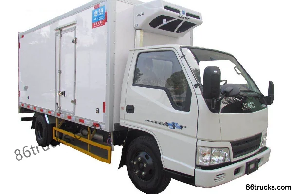 Zhongji Zhongji JMC chassis Refrigerated Truck