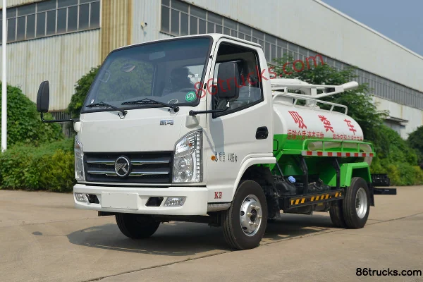 Kama K3 Jinyunka 127hp 4X2(6 wheels) Suction Truck (China VI) Exterior (3) | 86Trucks