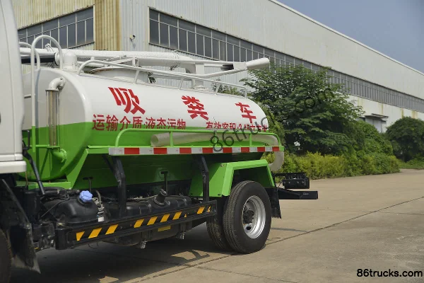 Kama K3 Jinyunka 127hp 4X2(6 wheels) Suction Truck (China VI) Body (1) | 86Trucks