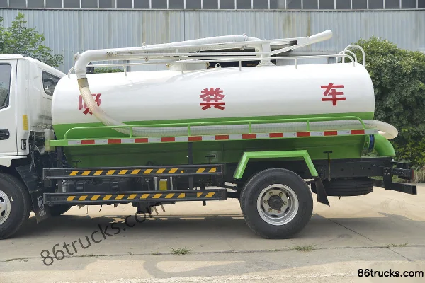 Kama K8 Fuyunlai 130 ch 4X2(6 roues) camion citerne à vidange (China VI) Carrosserie (3) | 86Trucks