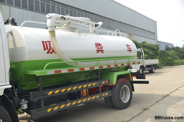 Kama K8 Fuyunlai 130 ch 4X2(6 roues) camion citerne à vidange (China VI) Carrosserie (2) | 86Trucks