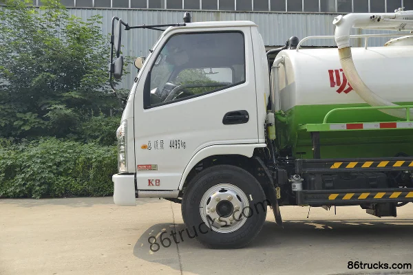 Kama K8 Fuyunlai 130 ch 4X2(6 roues) camion citerne à vidange (China VI) Carrosserie (1) | 86Trucks