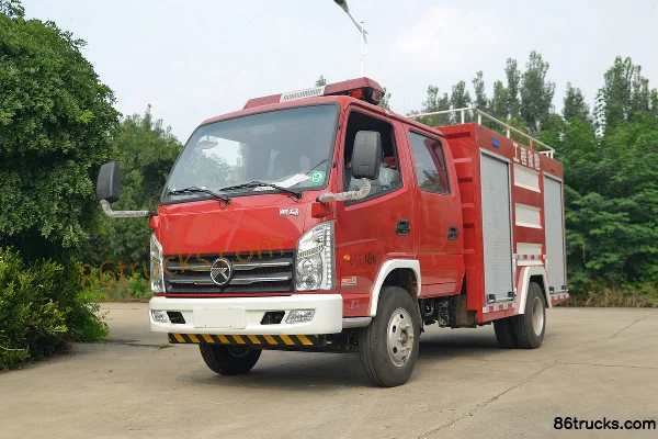 Kama K6 Fulai 110hp 4X2(6 wheels) Rescue Truck Exterior (3) | 86Trucks