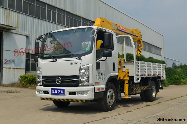 Kama Kaijie M3 130 hp 4X2(6 wheels) truck-mounted crane (China VI) Exterior (2) | 86Trucks