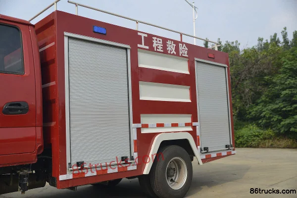 Kama K6 Fulai 110hp 4X2(6 wheels) Rescue Truck Body (1) | 86Trucks