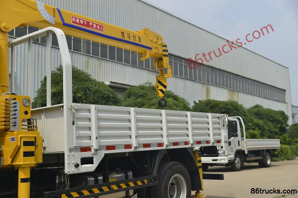 Kama Kaijie M3 130 hp 4X2(6 wheels) truck-mounted crane (China VI) Body (1) | 86Trucks