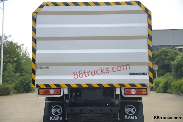Kama Ruiling 91 hp Gasoline 4X2(6 wheels) self-loading garbage truck (China VI) (Wanglongwei brand) Body (2) | 86Trucks