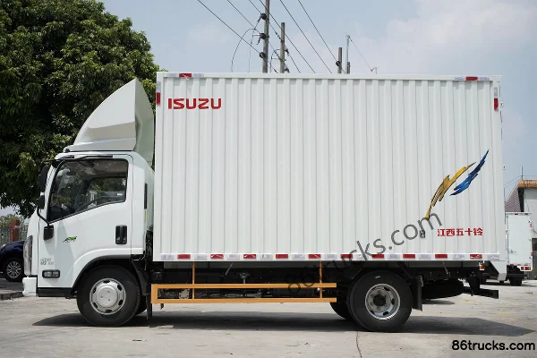Jiangxi Isuzu Yifang ES5 Flagship 170 ch 4X2(6 roues) 4,2 m camion léger fourgon simple cabine (frein hydraulique) (China VI) Extérieur (3)