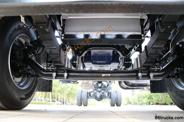 Foton Times Pilot ES7 220 hp 4X2(6 wheels) 9.1m Van Cargo Truck (China VI) Chassis (1) | 86Trucks