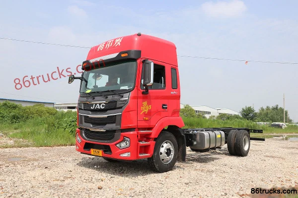 JAC Gallop A5X Camion moyen Série Qilin 245 ch 4X2(6 roues) Camion porteur à ridelles 6,8 m Extérieur (3) | 86Trucks
