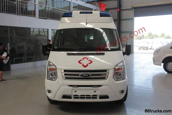 JMC New Transit V362 121 hp 4X2(6 wheels) ambulance (Chengliwei brand) Exterior (2) | 86Trucks