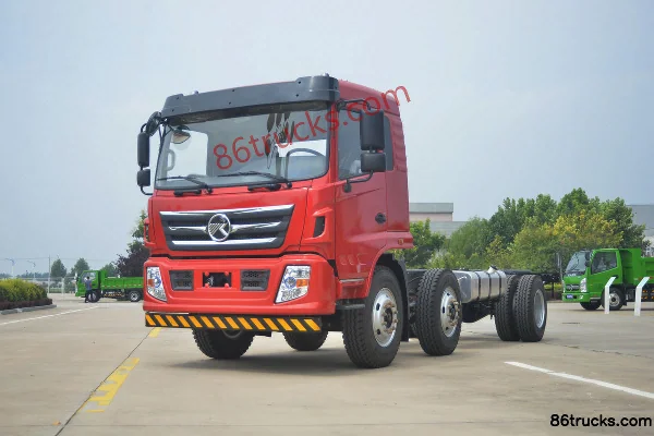 Kama Fangding 230hp 6X2(8 wheels) 7.2m semi-sleeper stake truck (China VI) Exterior (3) | 86Trucks