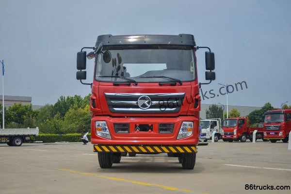 Kama Fangding 230hp 6X2(8 wheels) 7.2m semi-sleeper stake truck (China VI) Exterior (2) | 86Trucks