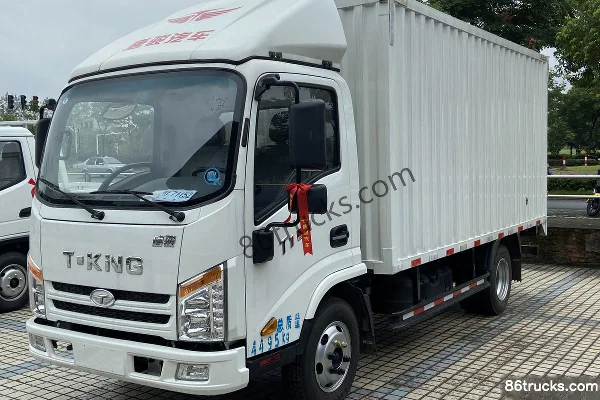 Tangjun Ouling Série T1 110 ch 4X2(6 roues) camion fourgon 4,15 m simple cabine Extérieur (2) | 86Trucks
