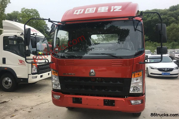 Sinotruk HOWO Hanjiang 116 hp 4X2(6 wheels) Flatbed Truck Exterior