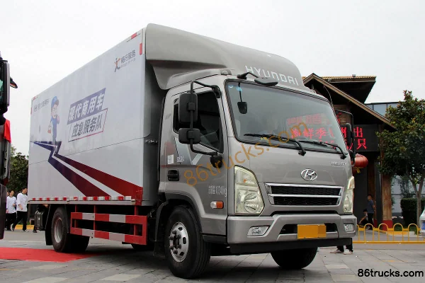 Hyundai Commercial Vehicle Sichuan Hyundai Shengtu Light Truck truck-mounted crane