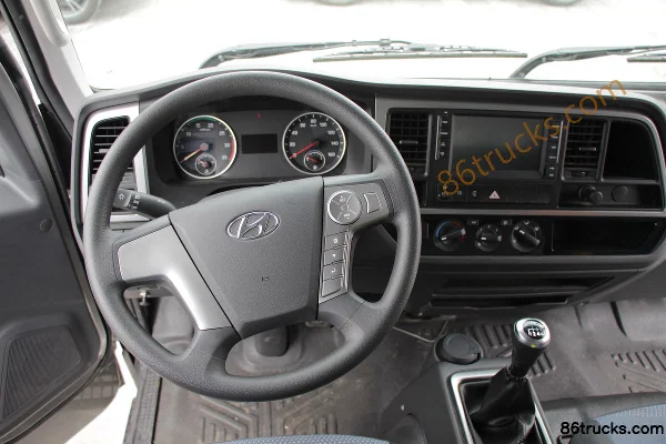 Hyundai Commercial Vehicle Shengtu 154 ch 4X2(6 roues) véhicule d'inspection et de maintenance Cabine (3) | 86Trucks