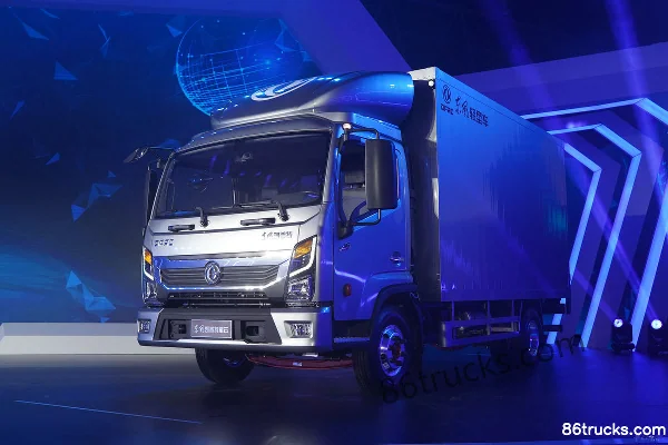 Dongfeng Captain Nebula K6-L 160hp 4X2(6 wheels) Single Row Box Light Truck (China VI) Exterior (2) | 86Trucks