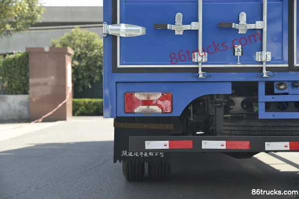 Yuejin Kuaiyun H500 150hp 4X2(6 wheels) 4.17m AMT automatic single-row box light truck (China VI) Body (3) | 86Trucks
