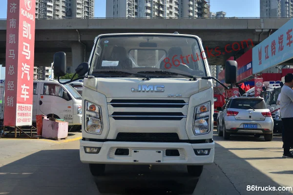 JMC New Shunda Narrow Body 116hp 4X2(6 wheels) 3.82m Semi-Cab Flatbed Light Truck (China VI) Exterior (2) | 86Trucks