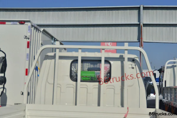 JMC New Shunda Narrow Body 116hp 4X2(6 wheels) 3.82m Semi-Cab Flatbed Light Truck (China VI) (3) | 86Trucks
