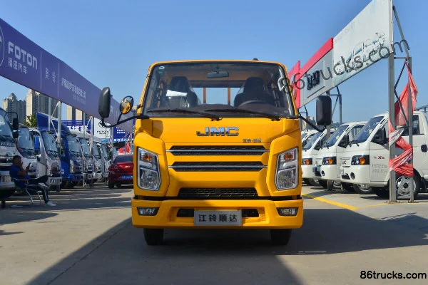 JMC New Shunda Narrow Body Luxury Edition 116 hp 4X2(6 wheels) 2.755m Double Row Flatbed Light Truck (China VI) Exterior (2) | 86Trucks