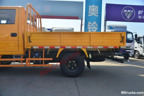JMC New Shunda Narrow Body Luxury Edition 116 hp 4X2(6 wheels) 2.755m Double Row Flatbed Light Truck (China VI) (2) | 86Trucks