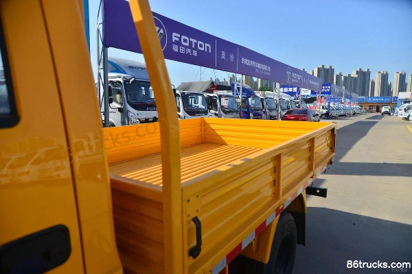 JMC New Shunda Narrow Body Luxury Edition 116 hp 4X2(6 wheels) 2.755m Double Row Flatbed Light Truck (China VI) (1) | 86Trucks