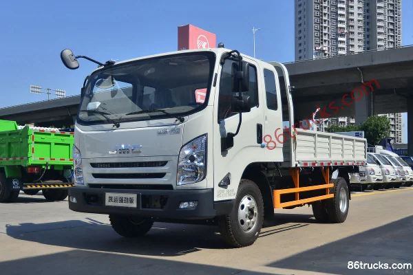 JMC Kaiyun version puissante 152 ch 4X2(6 roues) camion léger à plateau latéral de 3,7 m Extérieur (3) | 86Trucks