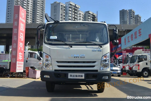 JMC Kaiyun version puissante 152 ch 4X2(6 roues) camion léger à plateau latéral de 3,7 m Extérieur (2) | 86Trucks