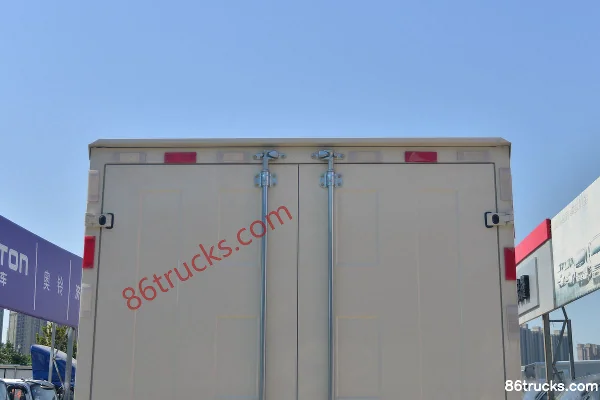 JMC nouveau Shunda narrow body 116 ch 4X2(6 roues) 3.7 m camion porteur fourgon simple cabine (China VI) Carrosserie (2) | 86Trucks