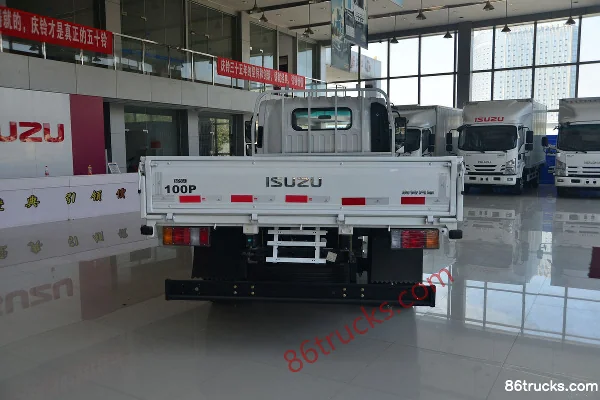 Qingling Isuzu KV100 120hp 4X2(6 wheels) 4.205m Single Row Flatbed Light Truck (Axle Ratio 5.2) Body (2) | 86Trucks