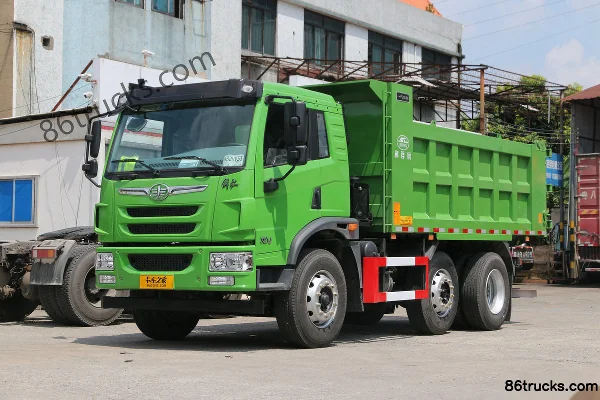 FAW Jiefang Qingdao Long V 220hp 6X2(8 wheels) 5.2m dump truck Exterior (3) | 86Trucks