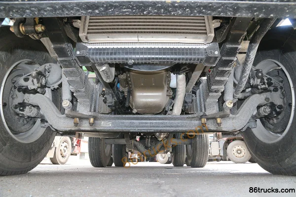 FAW Jiefang Qingdao Long V 220hp 6X2(8 wheels) 5.2m dump truck Chassis (1) | 86Trucks