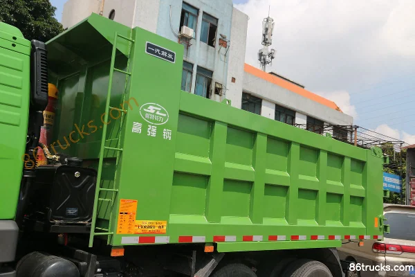 FAW Jiefang Qingdao Long V 220hp 6X2(8 wheels) 5.2m dump truck Body (3) | 86Trucks