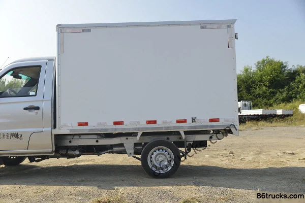 Jinbei T20 85 hp 4X2(6 wheels) 1.2L Gasoline 2.61m Single Row Box Mini Truck (China VI) Body (2) | 86Trucks