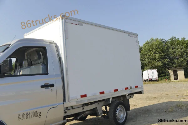 Jinbei T20 85 hp 4X2(6 wheels) 1.2L Gasoline 2.61m Single Row Box Mini Truck (China VI) Body (1) | 86Trucks