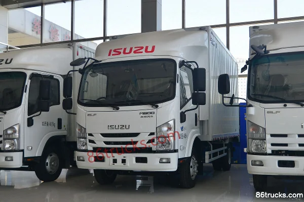 Qingling Isuzu M600 132 hp 4X2(6 wheels) 4.13m Single Row Van Light Truck (China VI) Exterior (3) | 86Trucks
