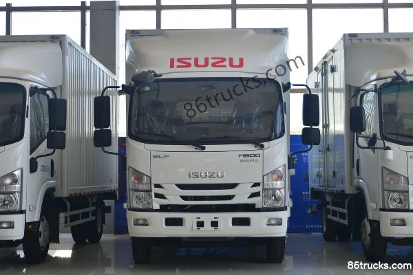 Qingling Isuzu M600 132 hp 4X2(6 wheels) 4.13m Single Row Van Light Truck (China VI) Exterior (2) | 86Trucks